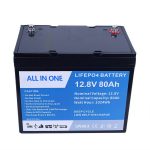 12.8V 80Ah акумуляторна батарея Batterie Літій-іонний акумулятор