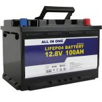 Заміна GEL / AGM літій-іонний акумулятор сонячної енергії 12v 100ah LifePo4