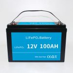lifepo4 Літій-залізо-фосфатний акумулятор 12v 100ah з bms для RV електричного автомобіля Scooter