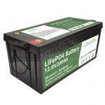 Гарячі продані батареї lifepo4 потужністю 2,56 кВт / год 12v 200Ah 6000 циклів rv акумулятор