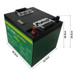 12V 200Ah Lipo Baterias Para Motos Electricas Корпус для мотоциклів Група велосипедів Електроген Ховерборд Літій -іонний акумулятор Lifepo4