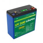 Сонячний глибокий цикл 24v 48v 24ah Lifepo4 акумуляторний блок UPS 12v 24ah батареї