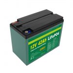 Технічне обслуговування Індивідуальна сонячна батарея 12v 40ah 42ah Lifepo4 Cell Lifepo4 з акумулятором BMS