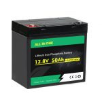 Все в одному акумуляторі Lifepo4 12V 50ah глибокий цикл