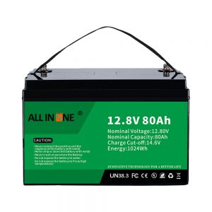 Найпопулярніша літієва батарея для заміни свинцевих кислот RV Marine LiFePO4 12V 80Ah