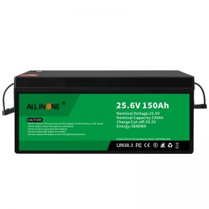 25,6 В 150Ah LiFePO4 Заміна свинцево -кислотної літій -іонної батареї 24V 150Ah