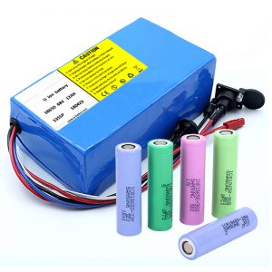 Літієва батарея 18650 48V 12AH 48V 500 Вт Електричний велосипедний акумулятор з BMS